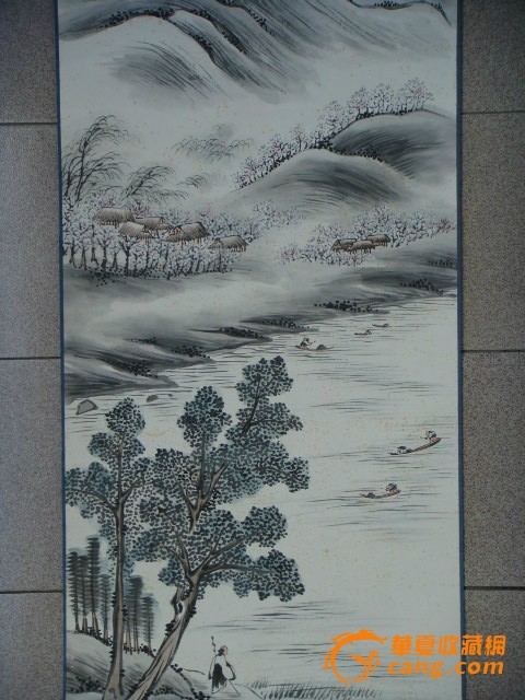 晚清秀水名家南湖【杨伯润】山水人物