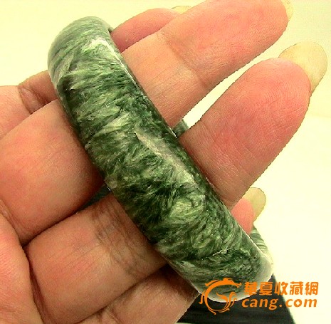 绿龙晶手镯 绿泥石 天然宝石