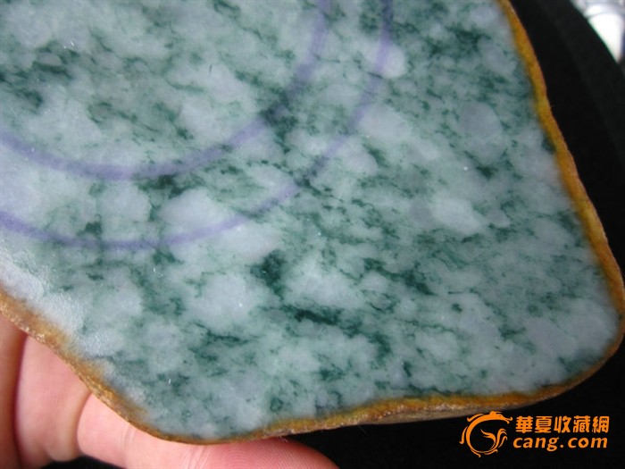 翡翠原石细糯种大马坎/翡翠赌石明料/毛料批发手镯900