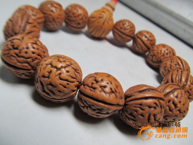 漂亮的果核佛珠手串(欢迎捡漏)