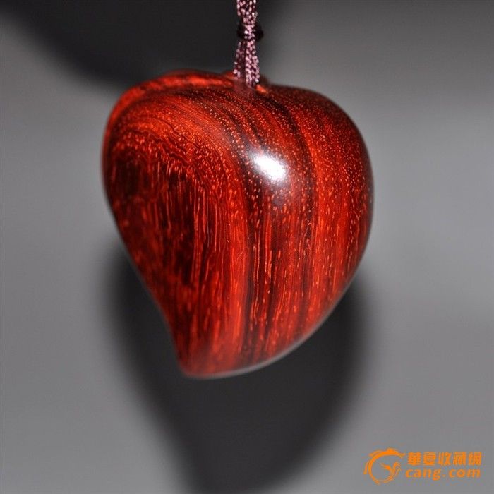 印度小叶紫檀寿桃把件手把件挂件编号184