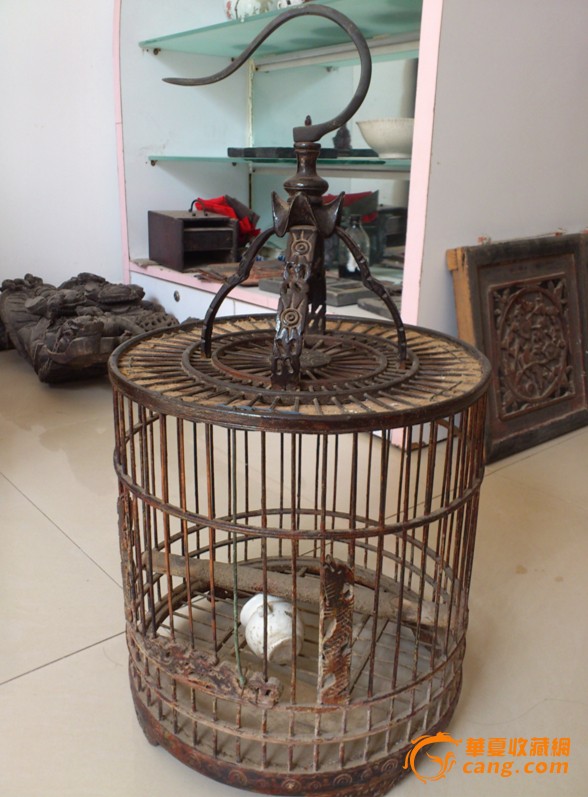 精美全品清代画眉鸟笼