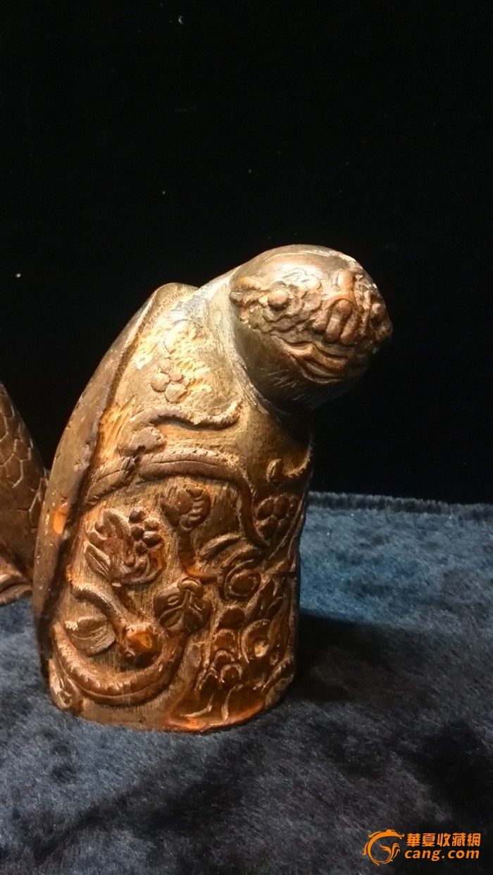 竹根雕怪兽(龙的儿子赑屃)_竹根雕怪兽(龙的儿