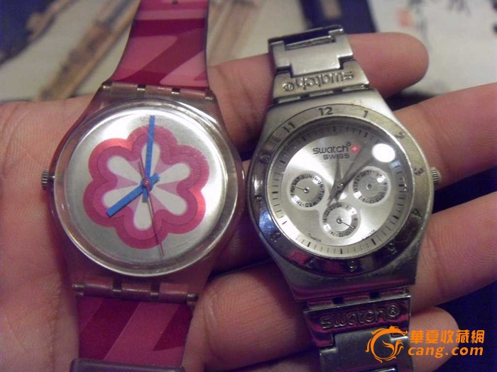 两块收藏级别的 斯沃琪手表 其一04奥运会纪念