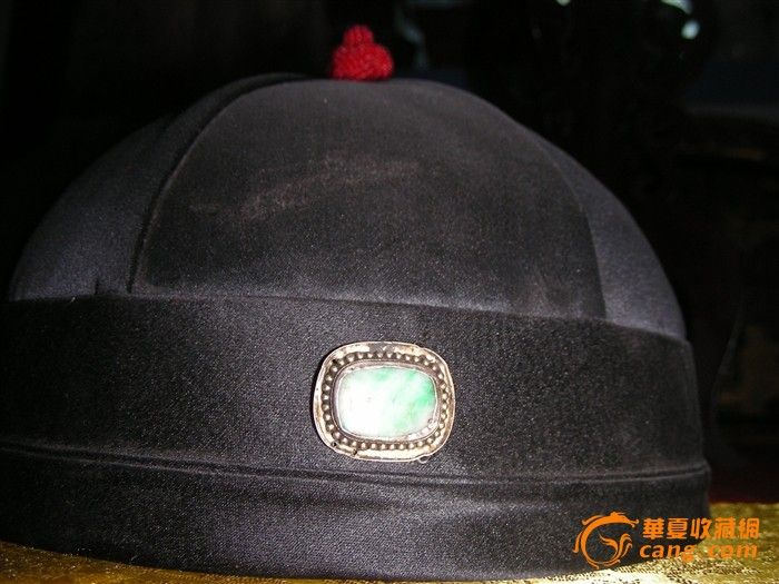 琉璃帽顶.银包翡翠帽正.瓜皮帽._琉璃帽顶.银包翡翠帽正.瓜皮帽.价格_琉璃帽顶.银包翡翠帽正.瓜皮帽.图片_来自藏友boss8822372_杂项_地摊交易_华夏收藏网 cang.com