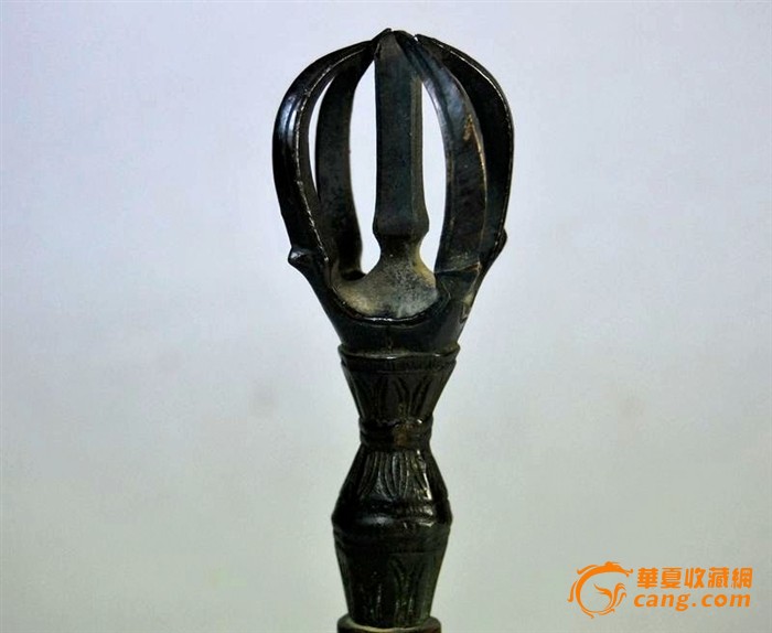 清代铜制金刚杵法铃