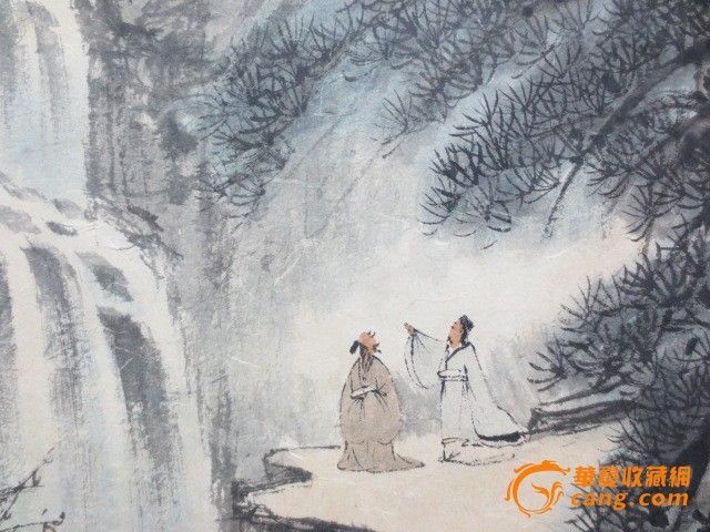 傅抱石作品《金陵并记》_傅抱石作品《金陵并