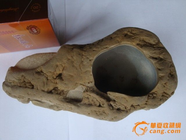 天然石雕文房水盂_天然石雕文房水盂价格_天然石雕文房水盂图片_来自藏友沈鹏程_杂项_地摊交易_华夏收藏网 cang.com