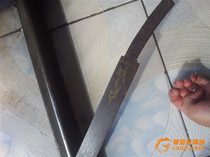 两把清代嵌铜龙刀_两把清代嵌铜龙刀价格_两