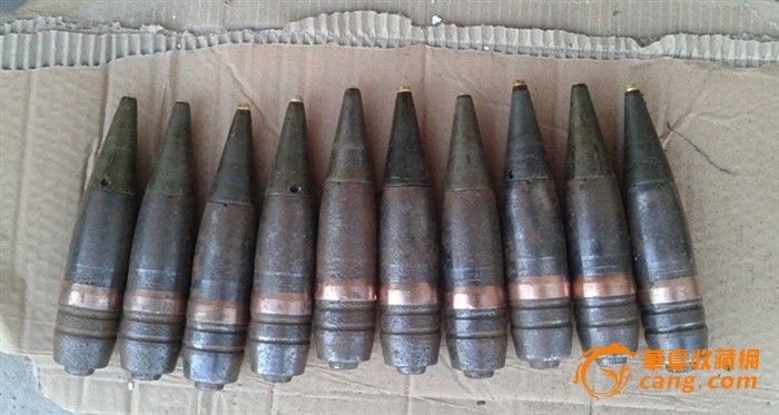 美品军品大炮弹壳10枚送赠品便宜出666666_