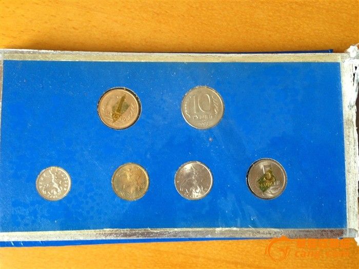 苏联,俄罗斯流通硬币纪念册(一共十五枚)_苏联