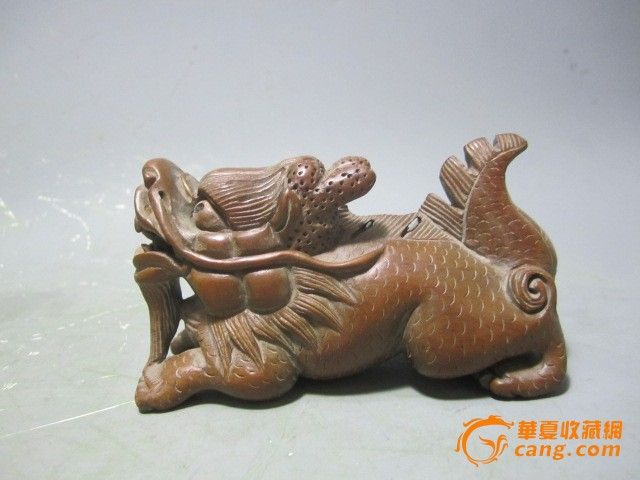 杨木麒麟_黄杨木麒麟价格_黄杨木麒麟图片_来