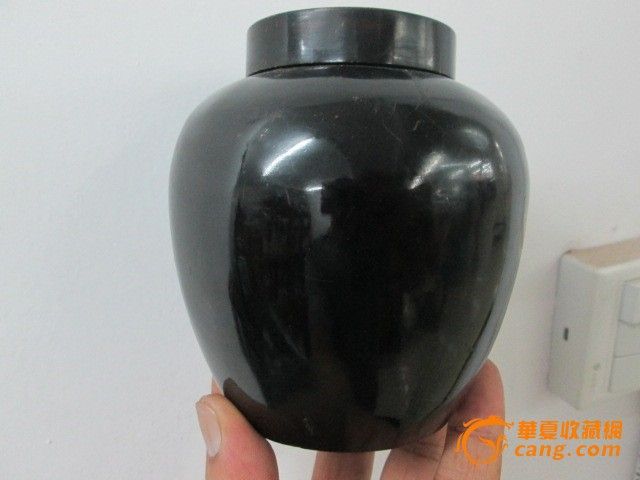 漆器茶叶罐图片