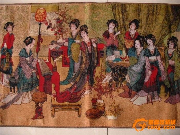 织锦【红楼群芳】(十二金钗)