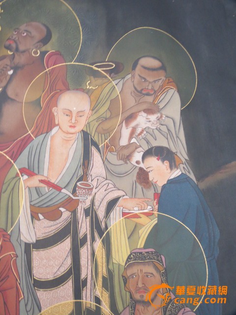 十八罗汉拜 观音