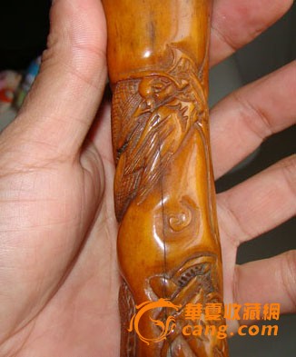 老骨雕龙戏珠