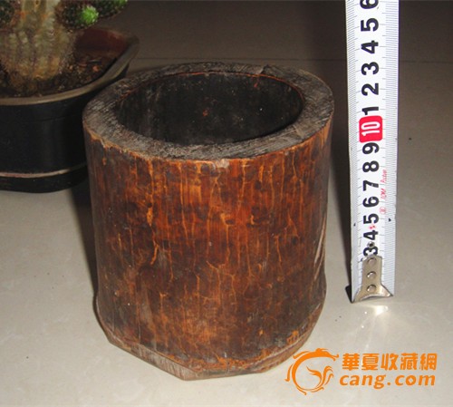 笔筒价格_老竹笔筒图片_来自藏友西厢古玩_杂项_地摊交易_华夏收藏网