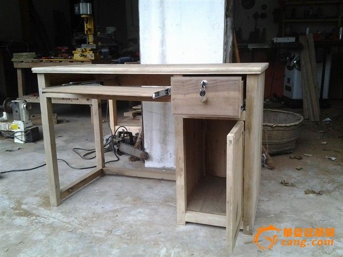 金丝楠电脑桌定做各种规格样式_金丝楠电脑桌