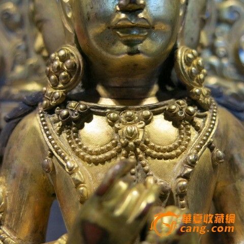 铜鎏金三面佛_铜鎏金三面佛价格_铜鎏金三面