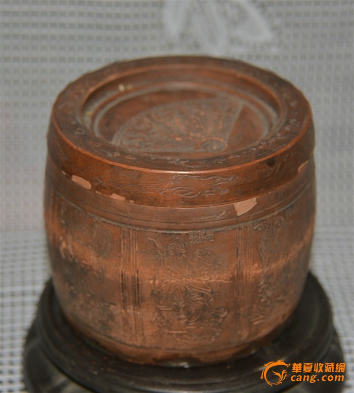 八仙人物蛐蛐罐