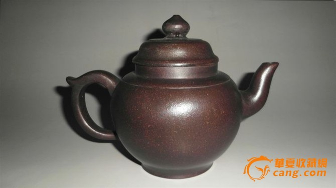 蒋蓉早期作品~高笑樱壶~老紫砂壶440cc