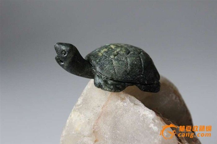 独玉巧雕巴西龟_独玉巧雕巴西龟价格_独玉巧