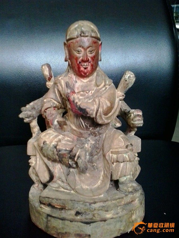 木雕真武大帝像图片