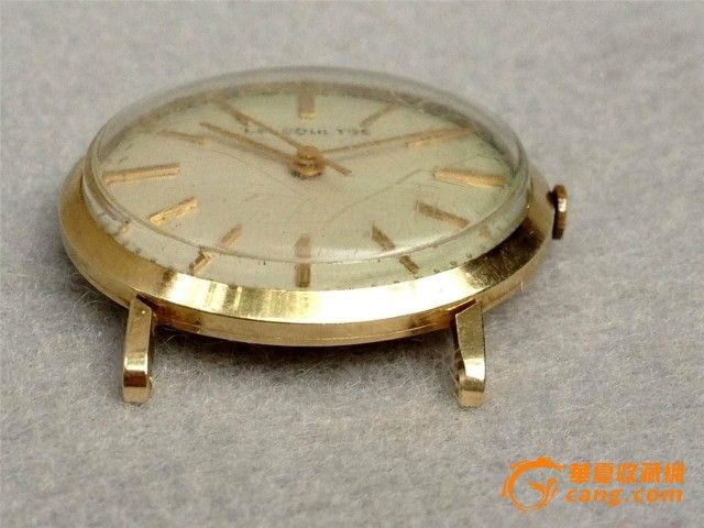 古董表二手积家男表14K实金手表100%原装正