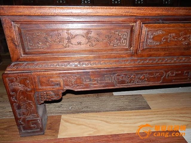 花梨木百鸟朝凤 大桌子一个-花梨木百鸟朝凤 大