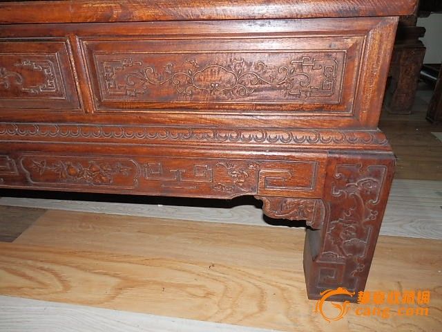 花梨木百鸟朝凤 大桌子一个-花梨木百鸟朝凤 大