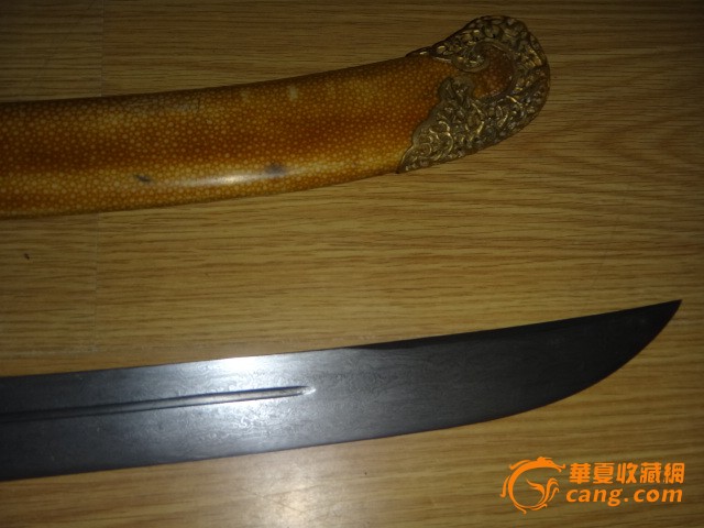 清-鲨鱼皮刀