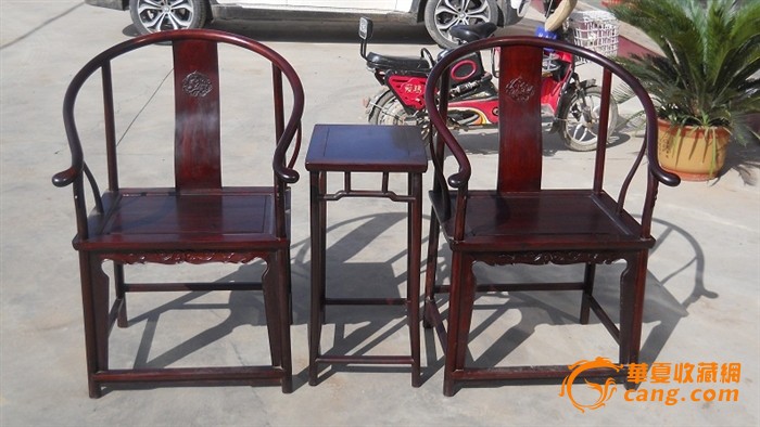 老挝大红酸枝圈椅-老挝大红酸枝圈椅价格-老挝