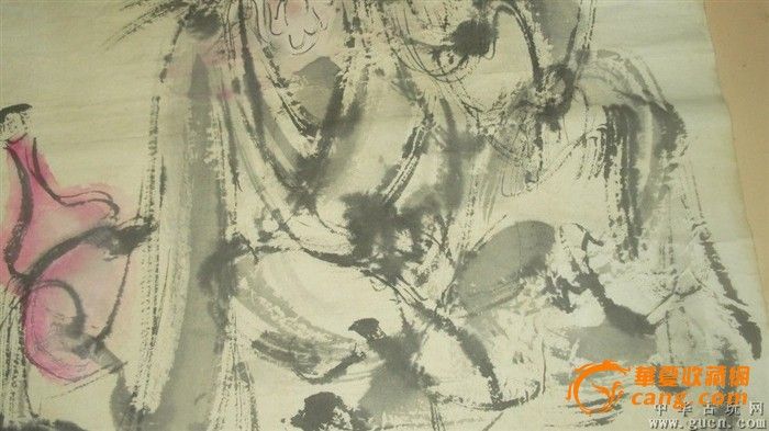 国画济公图,墨道山人笔墨潇洒大气豪放,造型也