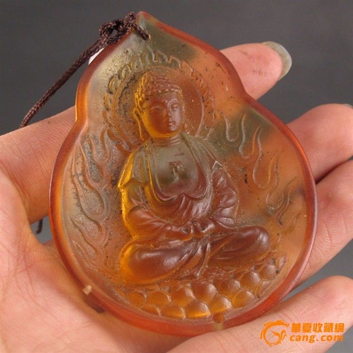 蜜蜡观音挂牌 腰牌-蜜蜡观音挂牌 腰牌价格-蜜蜡观音挂牌 腰牌图片，来自藏友梓宁轩-珠宝-地摊交易-华夏收藏网