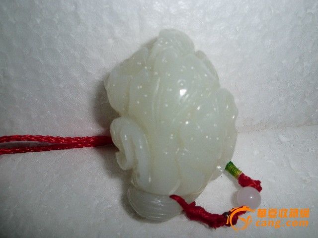 清白玉白菜 寓意百财》挂件_清白玉白菜 寓意