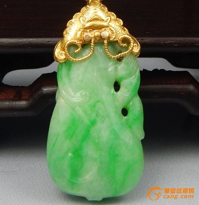 老金镶翡翠瓜果_老金镶翡翠瓜果价格_老金镶