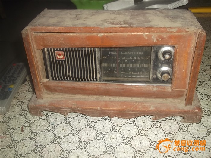 带自制木盒子的老收音机_带自制木盒子的老收