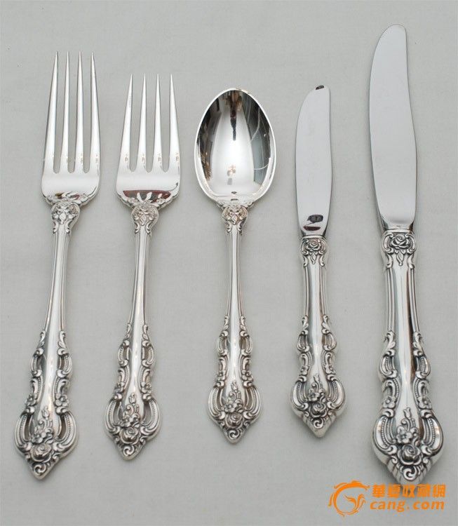 美国TOWLE 纯银餐具5件组 公爵款 1964年_美国TOWLE 纯银餐具5件组 公爵款 1964年价格_美国TOWLE 纯银餐具5件组 公爵款 1964年图片_来自藏友osawxm_钟表西洋器_地摊交易_华夏收藏网 cang.com