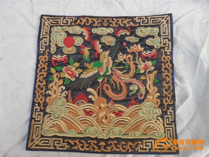 清代官服品级标志《凤》_清代官服品级标志《