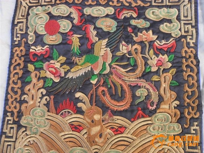 清代官服品级标志《凤》_清代官服品级标志《