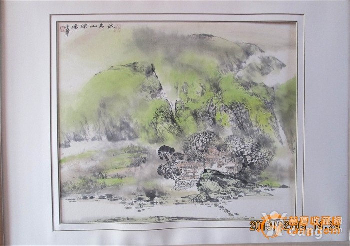 著名画家张金华精品山水