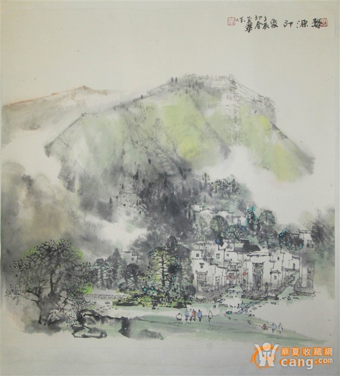 著名画家张金华精品山水