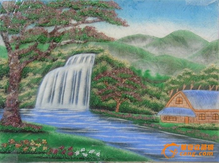 30x40cm 缅甸宝石画 多款_30x40cm 缅甸宝石