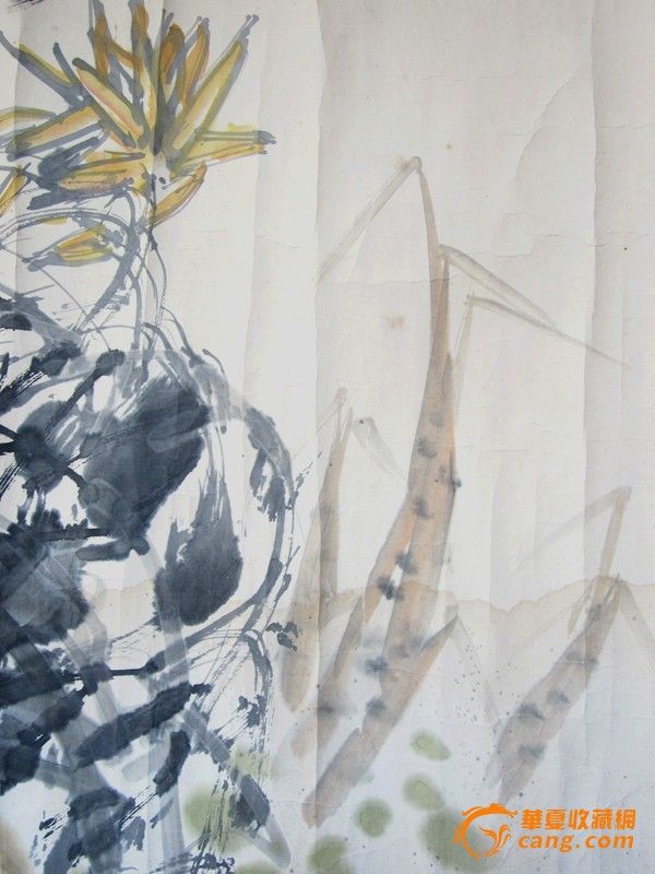 著名画家【赵宁安】早期作品【原装原裱】_著