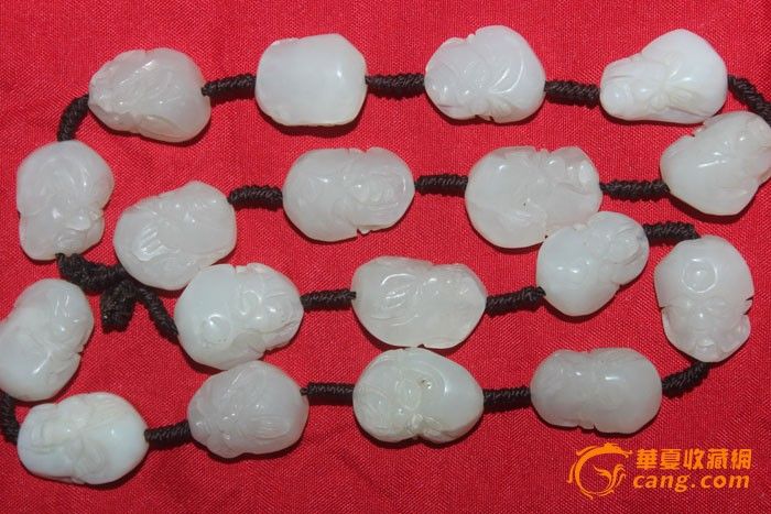 和田白玉十八罗汉,没有暴利,谁拿谁挣钱_和田