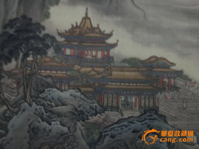 清代袁耀作品,蓬莱仙境图_清代袁耀作品,蓬莱仙境图价格_清代袁耀作品