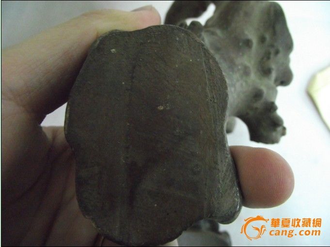 ~老木雕 文房摆件 大气凌然 自然天成~_~老木雕