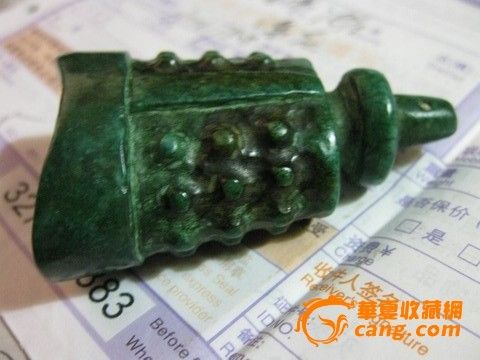 干青翡翠小编钟_干青翡翠小编钟价格_干青翡翠小编钟图片_来自藏友鲁中翠玉坊_玉石_地摊交易_华夏收藏网 cang.com