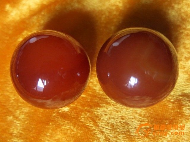 天然玛瑙珠子一对_天然玛瑙珠子一对价格_天