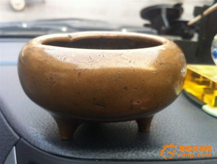 清响铜三足铜炉_清响铜三足铜炉价格_清响铜